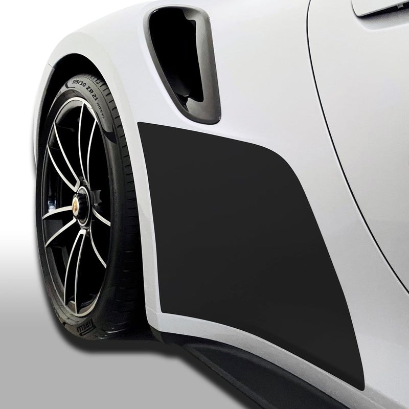 فيلم حماية الطلاء الذاتي الشافي من Stone Guard لسيارة Porsche 911 (20-26، 911 Turbo (992)، أسود مات - 3M Self Healing PWF - Image 2