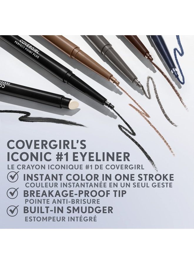 Covergirl Perfect Point Plus Eyeliner, Charcoal, 0.08 Ounce (Pack of 1) - Image 5