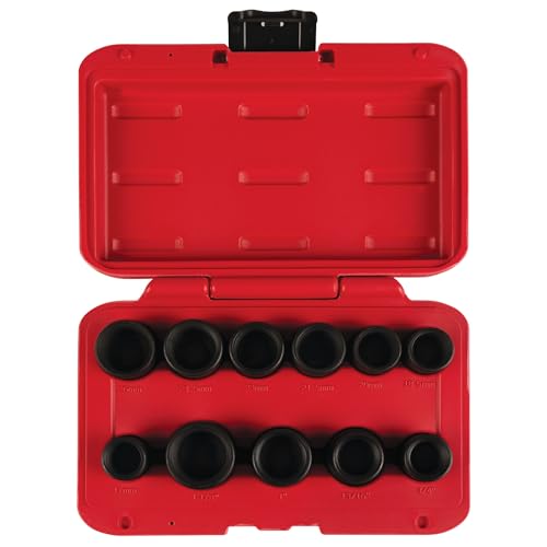 Performance Tool M991 11pc Master Lug Nut Socket Set, Designed to fit Lug Nuts That Measure 17, 18.5, 20, 21.5, 23, 24.5 or 26mm and 3/4, 13/16, 1 and 1-1/8-Inch - Image 3