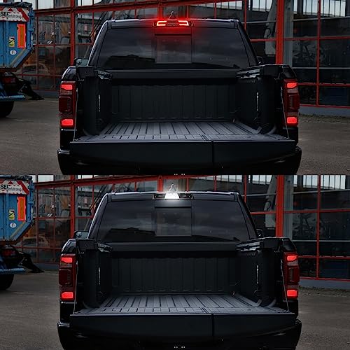 Mynoway LED 3rd Third Brake Light for Ram 1500 2019 2020 2021 2022 2023 2024(Not fit TRX​/Camera/Classic), Rear Center High Mount Stop Tail Lamp with Sealing Gasket, Replace OE 68298380, Smoked Len - Image 4