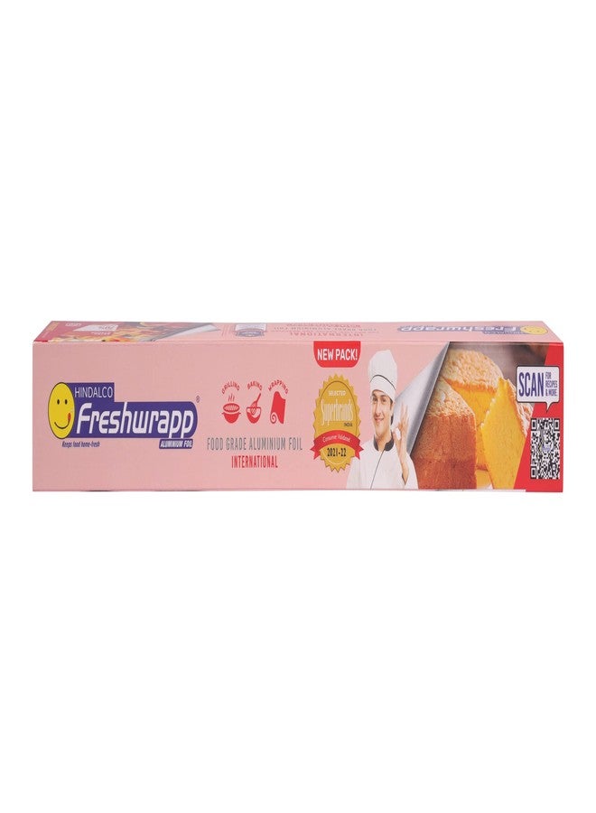 Freshwrapp Hindalco Freshwrapp International Aluminium Foil 8 Meters, 18 microns (Pack of 3) |Food Packing, Wrapping , Storing , Serving and Cooking (Baking , Grilling , Roasting, Freezing) - Image 5