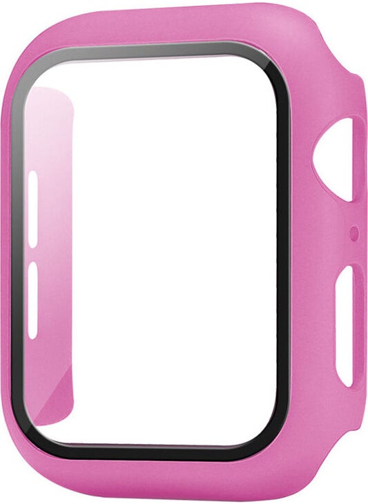 Techmaster Apple Watch 7 Series 41MM Rubber Hard Cover Case Screen Protector 