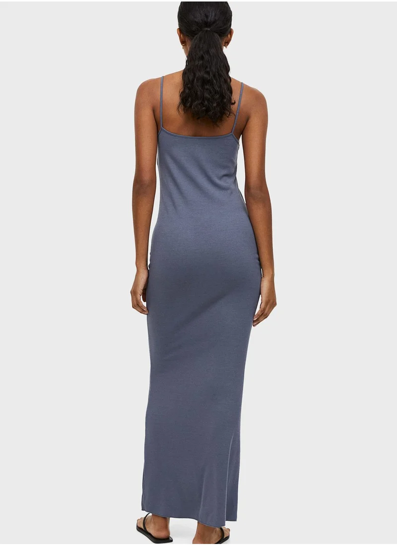 اتش اند ام Strappy Ribbed Dress