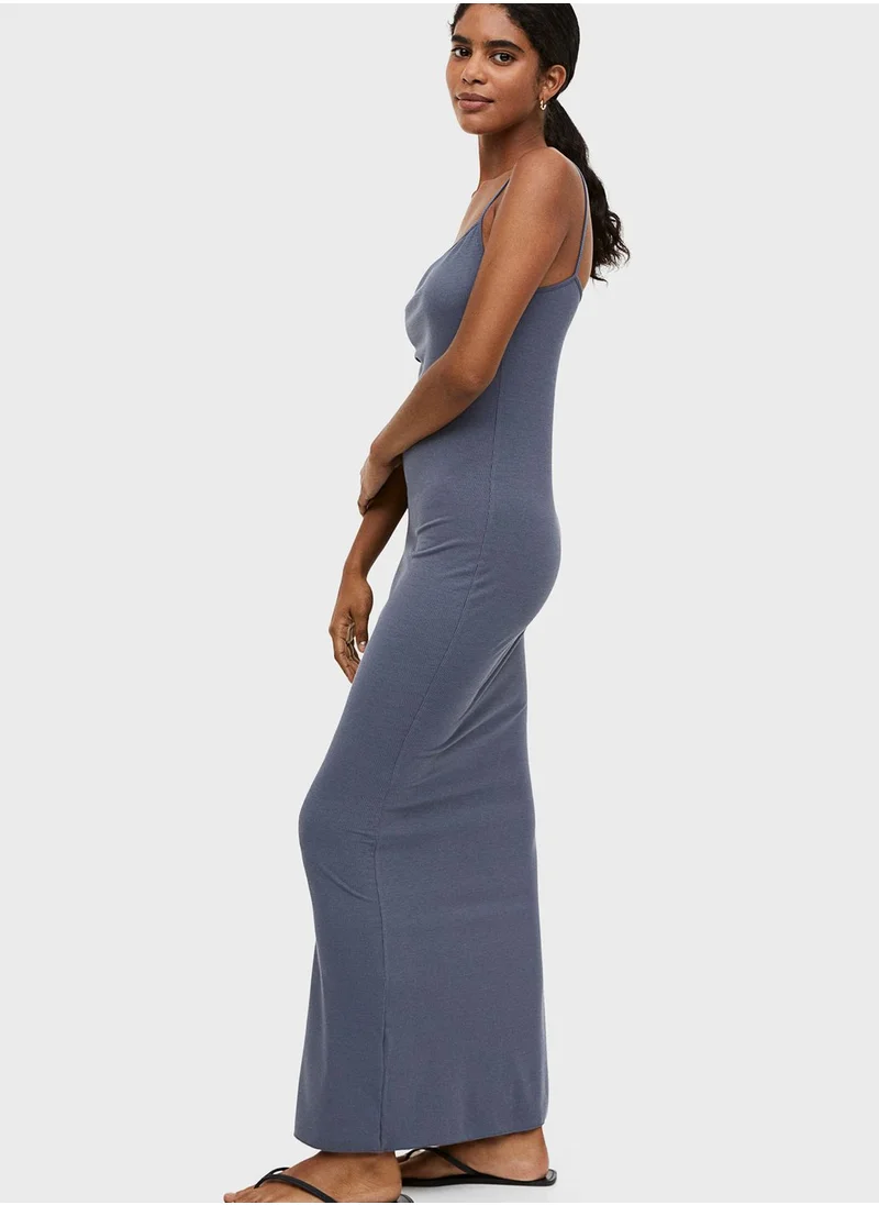 اتش اند ام Strappy Ribbed Dress