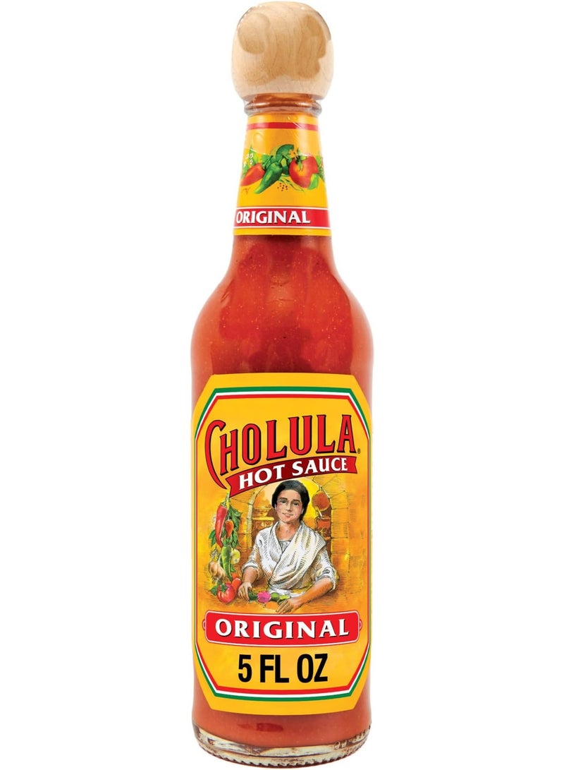 Cholula Original Hot Sauce 5 Fl Oz , Authentic Mexican Chili Pepper Sauce, Medium Heat - Image 1