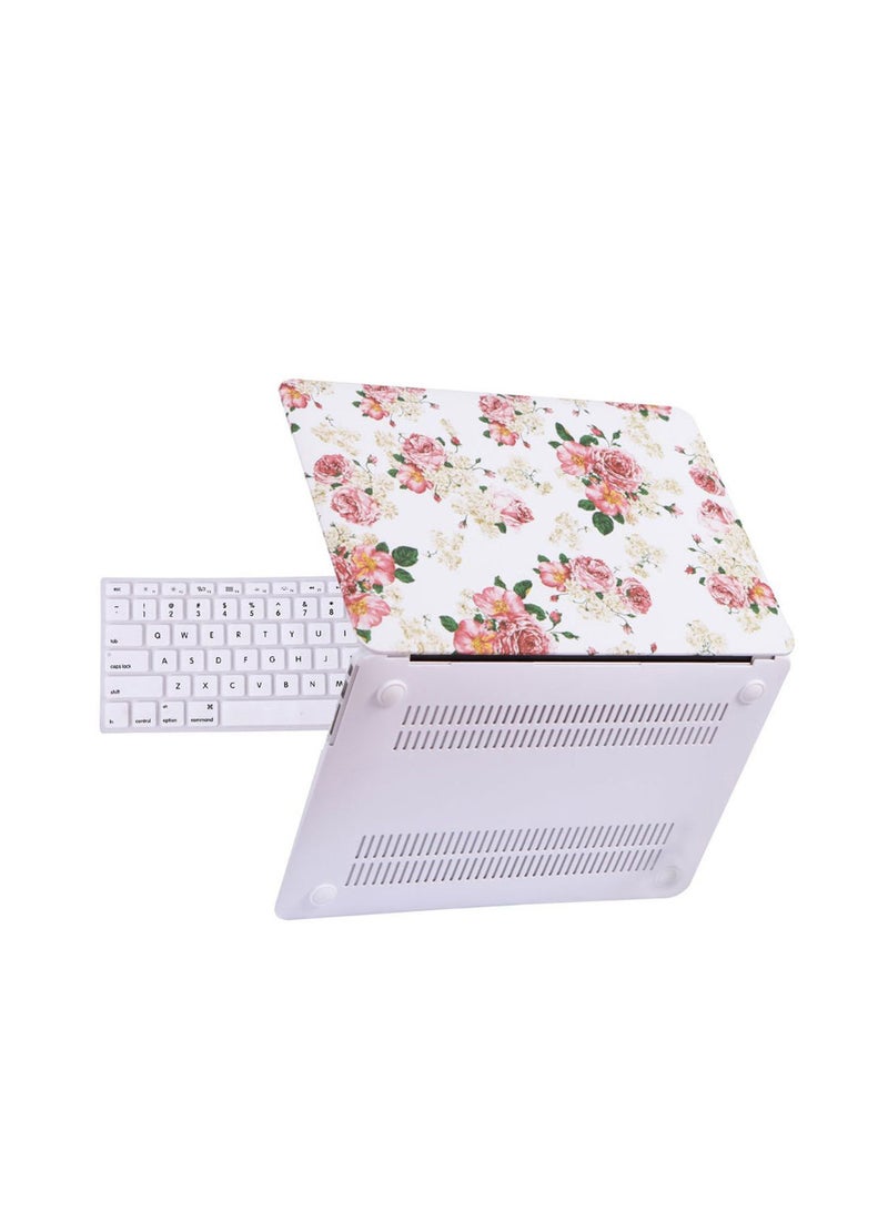 NIBEMINENT Hard Shell Case Cover Keyboard Skin For Apple MacBook Air With 13-Inch Multicolour - Image 2