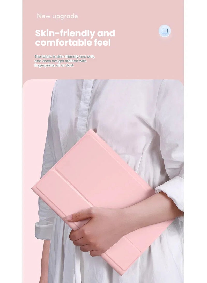 عام غطاء لوحة مفاتيح متوافق مع Honor Pad 8 مقاس 12 بوصة - لوحة مفاتيح ملونة بمفاتيح دائرية جميلة ولوحة لمس، غطاء لوحة مفاتيح قابل للإزالة لـ Honor Pad 8 (موديل HEY-W09) - Image 3