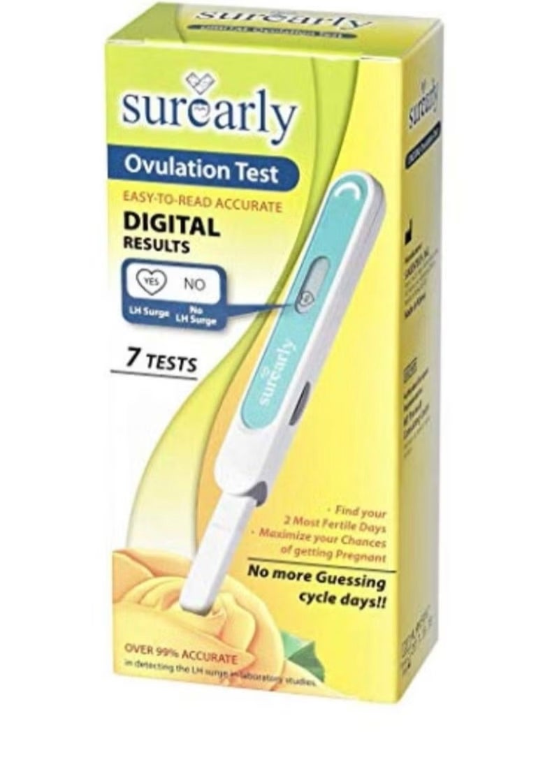 surealy اختبار الإباضة Surearly (7 اختبارات) - Image 2