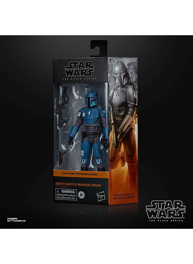 STAR WARS The Black Series Death Watch Mandalorian Toy 6 Inch Scale The Mandalorian Collectible Action Figure Kids Ages 4 And Up - Image 3