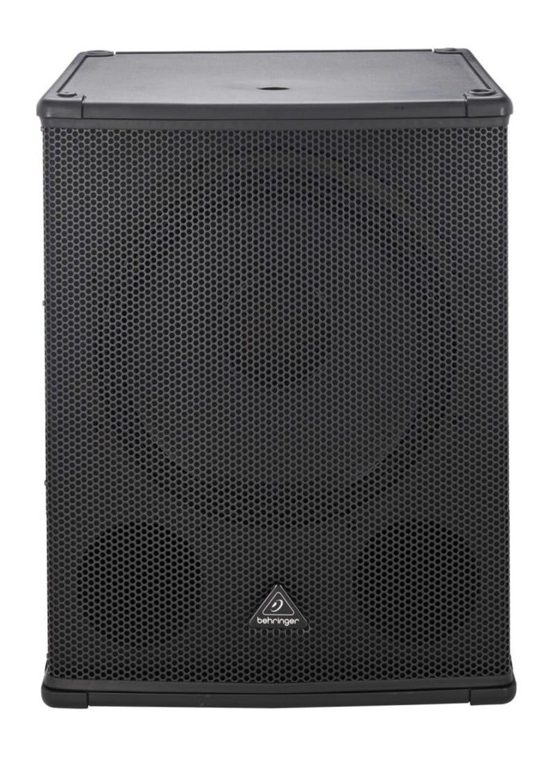 Behringer Subwoofer Powered 1x18" 3000W RMS Speaker and Built-In Stereo Crossover, Wooden B1800XP - Image 1