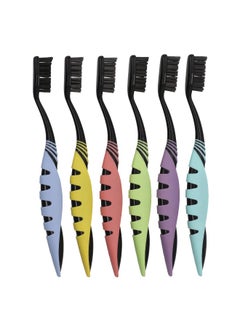 GuruNanda GuruNanda, Big Tuft Charcoal Toothbrushes, Soft , 6 Toothbrushes  - Image 3