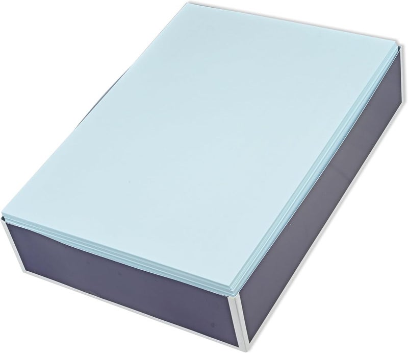 FIS® Executive Laid Paper, A4 Size(210x297mm), 100 GSM Thickness, 500 Pieces Sheets Per Box, Bluish White Color, Best for Laser and Inkjet Printer-FSPALD100LBL - Image 4