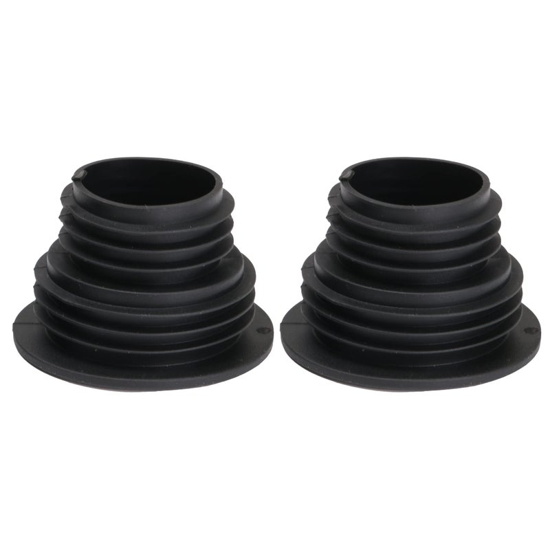RDEXP RDEXP 2X Drain Pipe Seal Hose Plug Washing Machine Drain for Bathroom Kitchen Black 236Inch Max Dia 