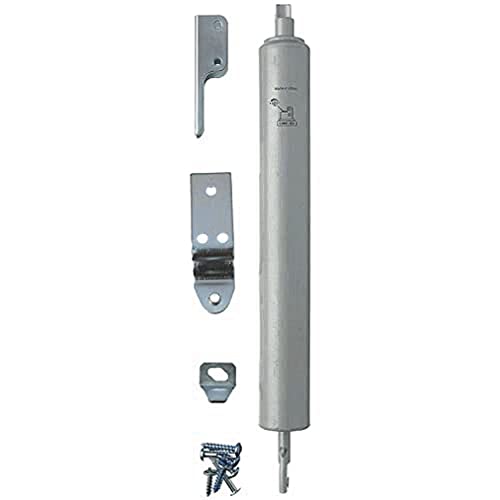 Wright Products VJ1020CAL Pneumatic Aluminum Screen Door Closer For Wood Or Metal Out Swinging Doors - Image 1