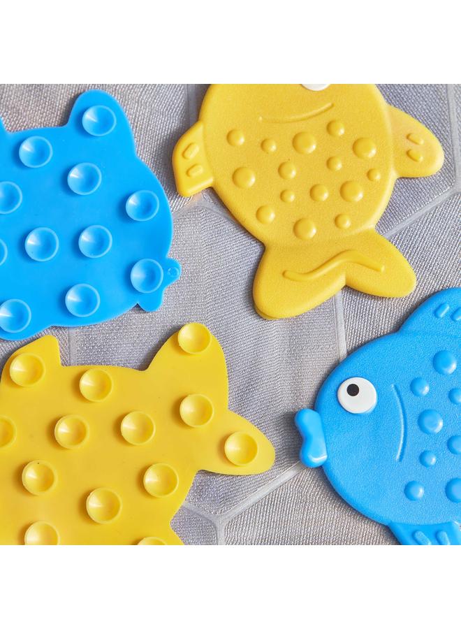 Ron Fish 4 Piece Non Skid Mat Set 12X11 Cm - Image 3