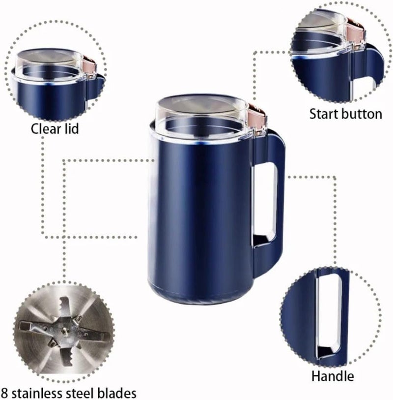 Electric Coffee and Spice Grinder Stainless Steel Jumbo – For Grinding Coffee, Spices, Cereals & Nuts – Powerful Motor & Sharp Blades For Fast & Accurate Grinding - Image 4