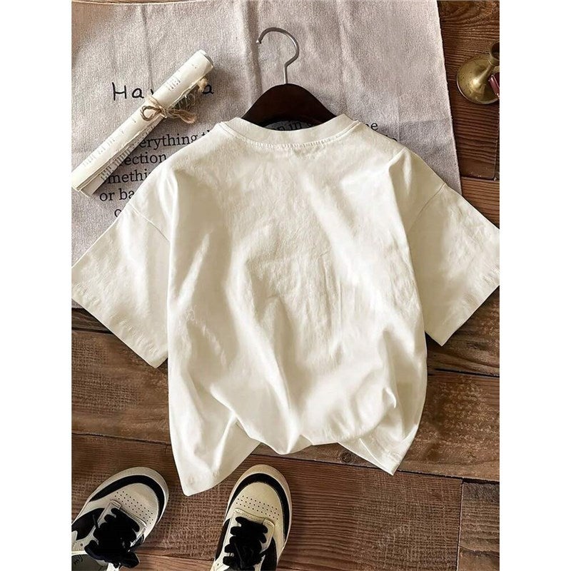 Casualminiouterprintsleevegraphicshortroundbankneck - Image 3