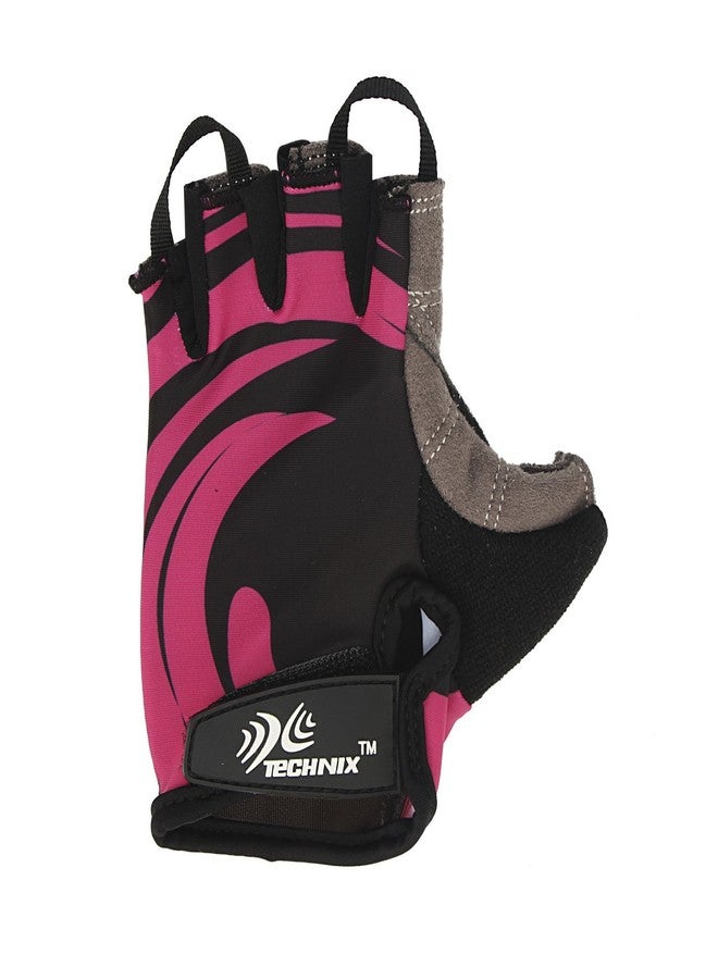Technix 8907313006267 Lycra-Spandex Endurance Fitness Gloves, Small (Multicolour) - Image 3