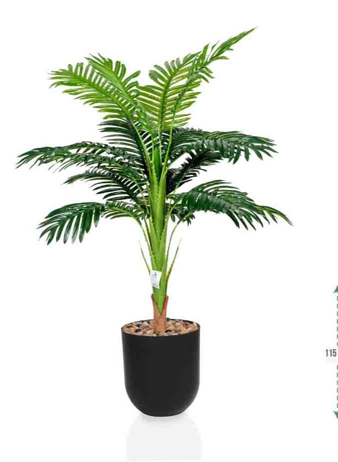 An artificial tree simulating an artificial palm tree with a natural feel, 115