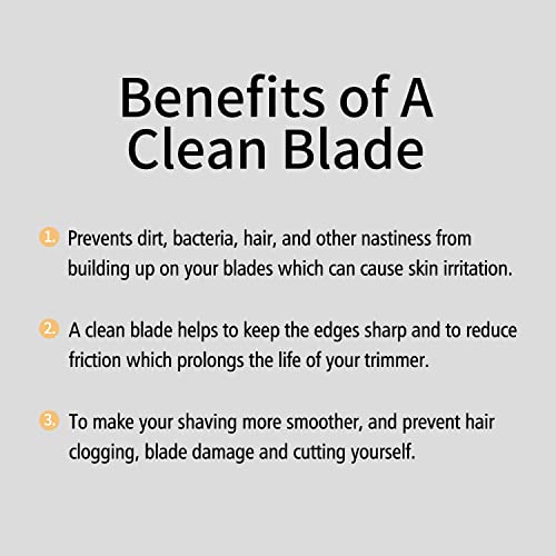 MANSPOT Black Replaceable Blade (2Pcs) Men’s Manscape Trimmer, Ceramic Blade Ball Trimmer/Shaver for Men Replacement Head - Image 4