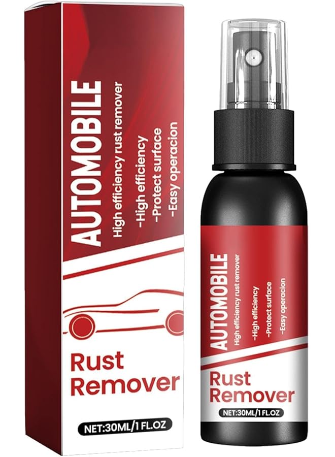 Excefore Car Rust Remover, 30Ml Car Wheel Hub Parts Rust Cleaning Spray, Multi-Purpose Decontamination And Renovation Rust Remover, Auto Metal Rust Removal, Motorcycle Stain Remover For Wheel Rim - Image 1