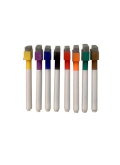 DECO A set of whiteboard pens + eraser + 8 colors 