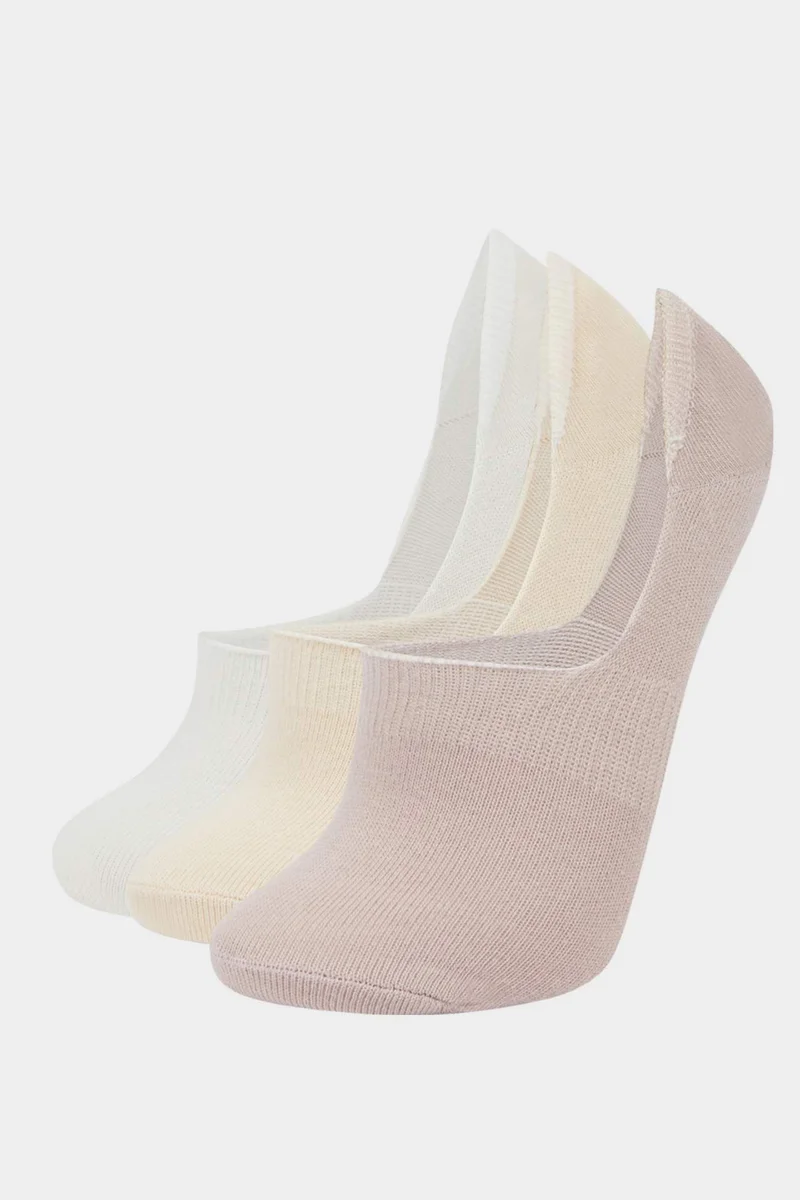 ديفاكتو Woman 3 piece Cotton Babet Socks