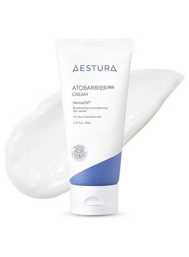 Aestura Atobarrier 365 Cream 80ml, Moisturizing and Strengthening Skin Barrier for Dry and Sensitive Skin, Lasting Hydration - Image 1