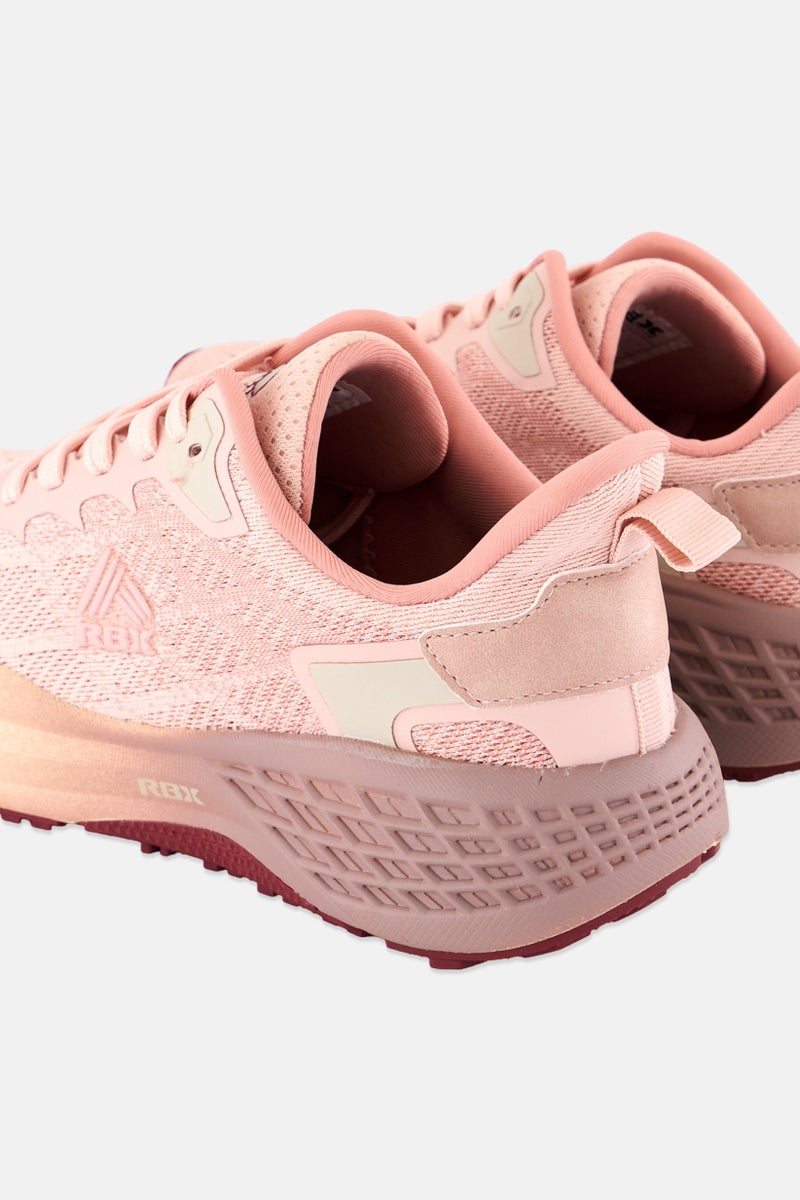 RBX أحذية رياضية تدريبية للنساء مزودة بأربطة، وردي - Image 2