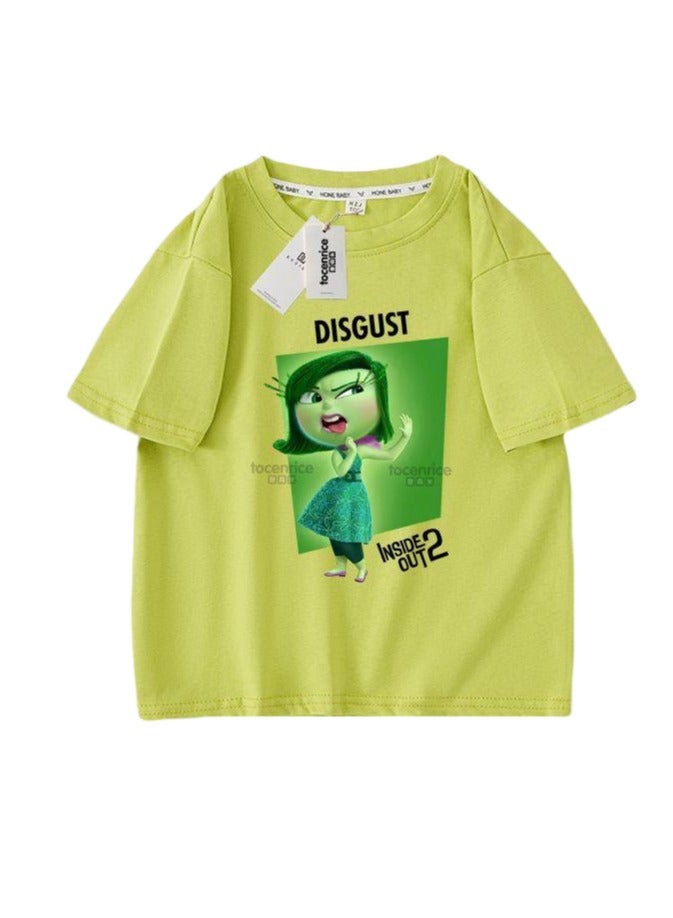 INSIDE OUT 2 Unisex Short Sleeve Stylish Top TShirt Tee for Boys Girls Kid Children - Image 1