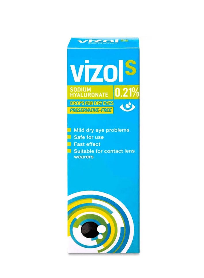 Vizol Eye Drops 0.21% Mild Dry Eye Relief 10 Ml - Image 3