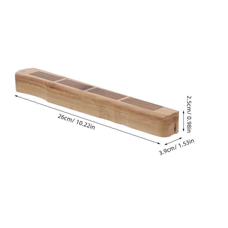 2pcs Incense Burner Incense Burner Holder Charcoal Cone Burner Box Freshener Fragrance Incense Stick Burner Ash Holder for Home Aromatherapy Room Beige - Image 2