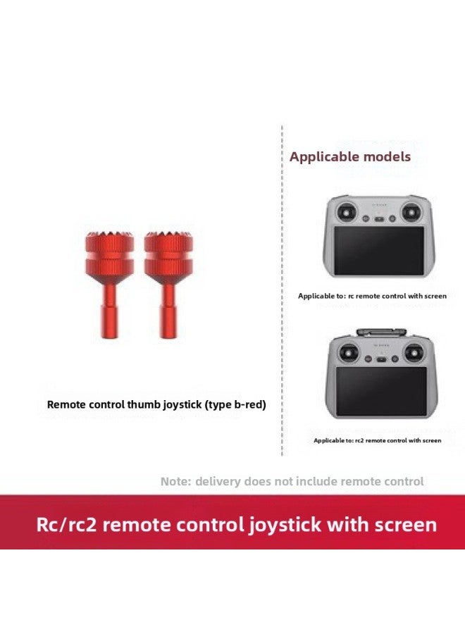 Suitable For Dji Flip Air3S/4Pro Rocker With Screen Remote Control Handle Vertical Thumb Stick 