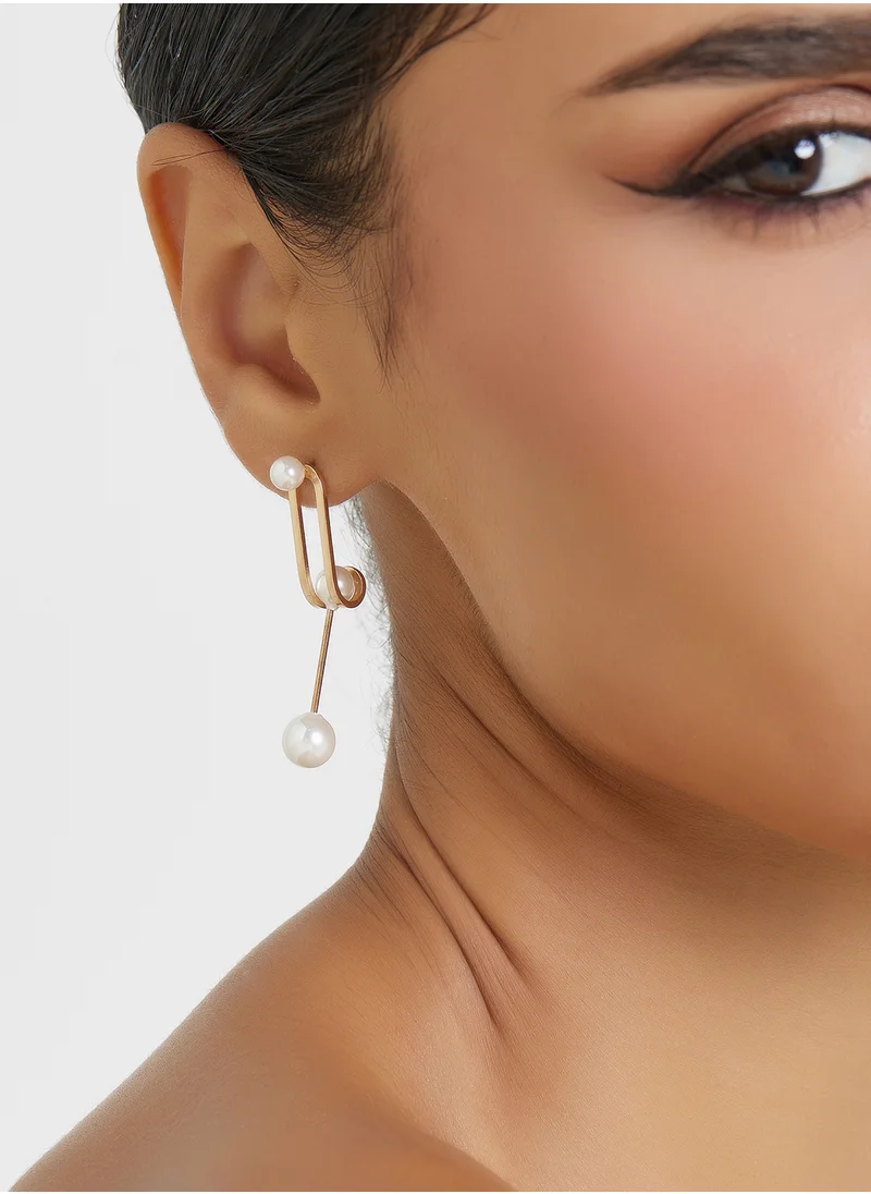 ايلا Pearl Drop Earrings