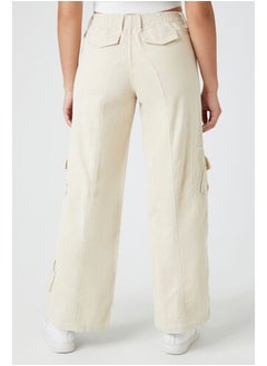 FOREVER 21 بنطال كارجو مخملي  - Image 4