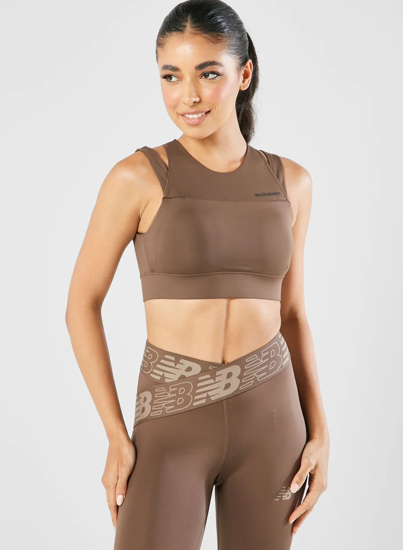 New Balance Shape Shield Crop Bra