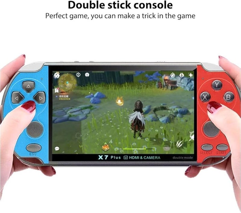Portable Handheld Video Game Console 5.1 Inch Screen 8GB RAM 128Bit Built In 10000 Games - Image 4