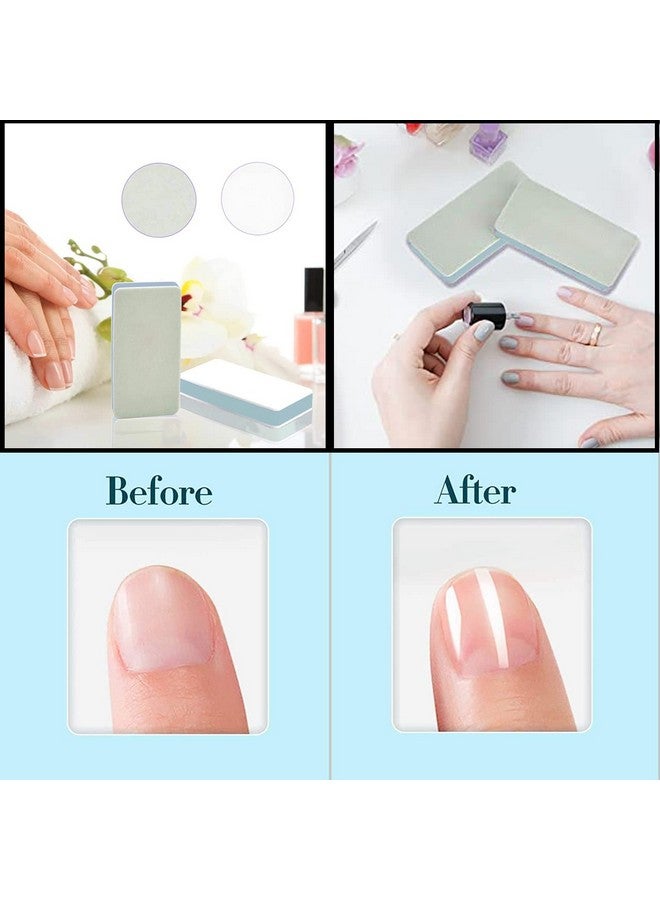DIY Crafts DIY Crafts Pack of 2 Pcs, Sponge Pad, Grip Nail Sponge, Hand Fingernail Sponge Cleaner Scrubbing Pad Pedicure f (Pack of 2 Pcs, Sponge Pad) - Image 2