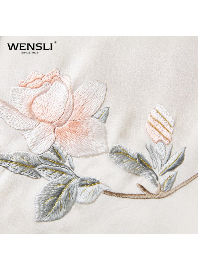 Wanshili Silk Scarf, Mulberry Silk, Women's Suzhou Embroidery, Long Scarf, Birthday Gift For Mom, Mother's Day Gift, Silk Scarf Gift Box - Image 4