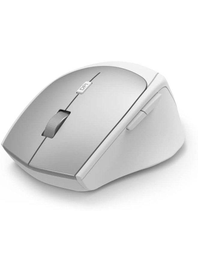 Hama - KMW-700 Gulf Wireless Keyboard and Mouse Set D3182676 Silver/White - Image 1