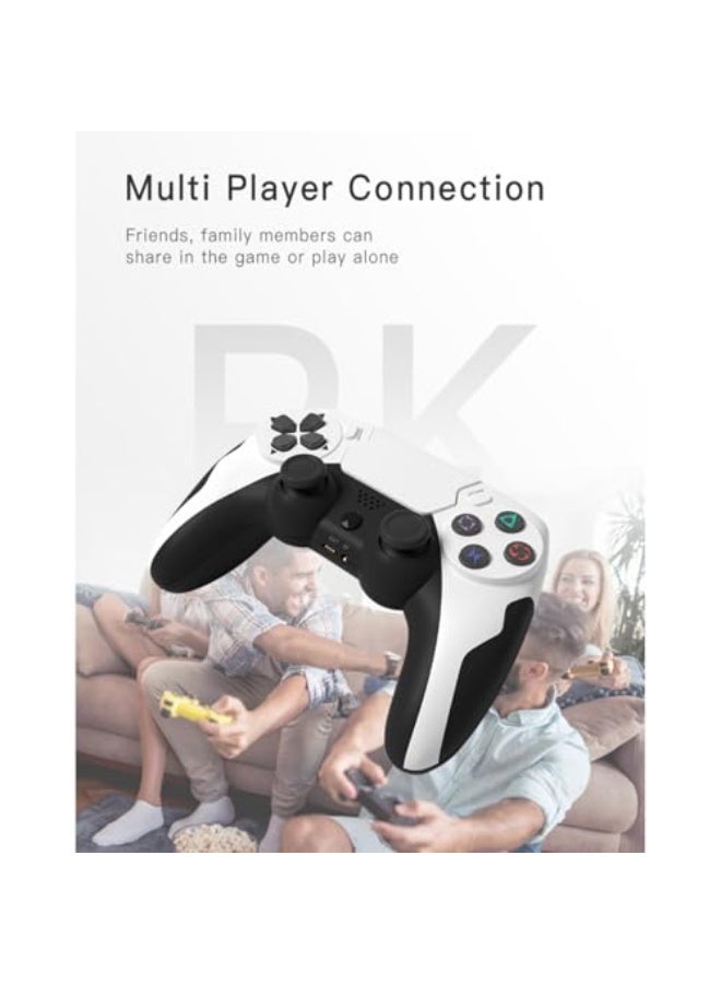 Wireless Controller for PlayStation 4/Slim/Pro, Bluetooth Gamepad with Charging Cable, Dual Vibration Motor,Ergonomic Design (Blue) - Image 5