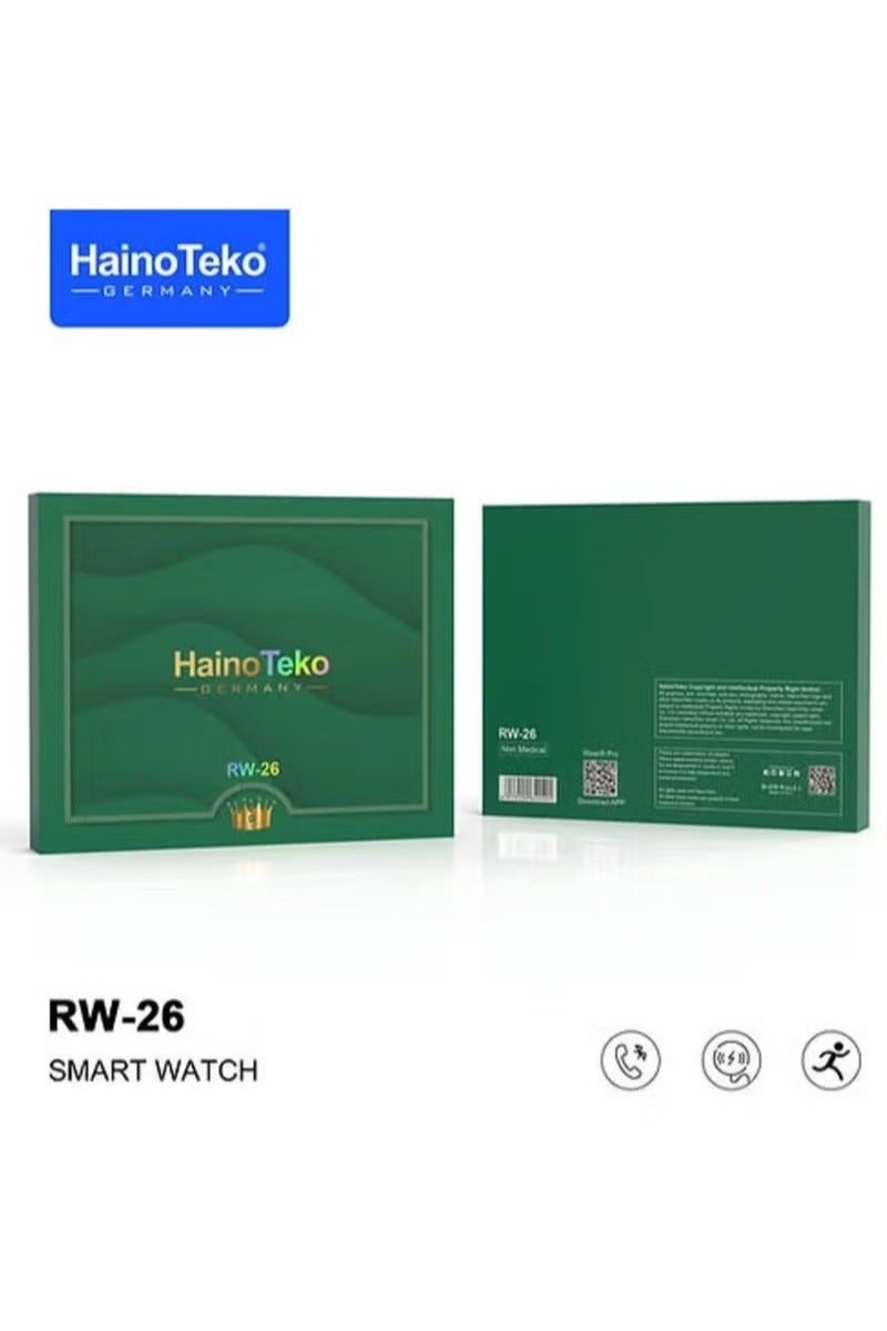 Haino Teko RW-26 Smart Watch – Gold Stylish Fitness Tracker, Heart Rate & Sleep Monitor, IP68 Waterproof, Notifications & More – Unisex Smartwatch for Daily Use - Image 5