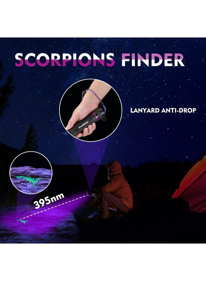 EverBrite Uv Flashlight, 128 Led Blacklight Flashlights, 395Nm Black Light Flashlight For Pet Urine Detection, Carpet, Scorpions And Bed Bug, Batteries Included - Image 4