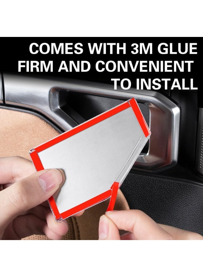 يوڠام ٤ قطع من أغطية حوض مقبض الباب الداخلي للسيارة – مناسبة لسيارة Jetour T2 موديل 2024-2025، ملحقات لأغطية حوض الباب، ملصقات للسيارة، إكسسوارات السيارة، زخرفة داخلية للسيارة - Image 5