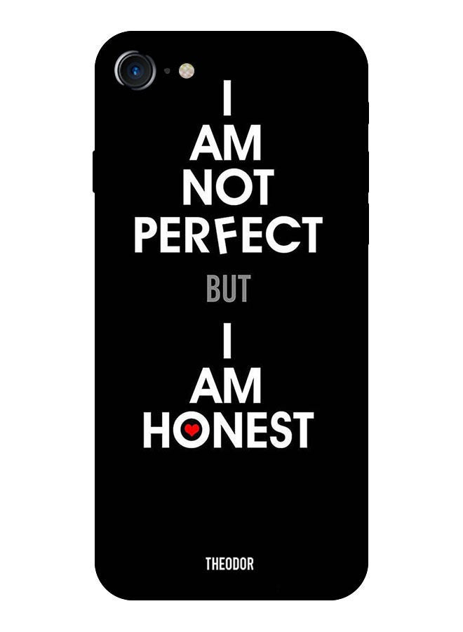 Theodor Protective Case Cover For Apple Iphone SE 2022 I Am Not Perfect But I Am Honest - Image 1