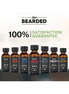 Beard Oil, 1 fl oz - Premium All-Natural Jojoba - Made in the USA - Hair and Skin Care for Men with Dry, Flaky Patches | Legend Scent - Sandalwood, Vanilla - pzsku/Z3CCD9ED9828FF3B96B78Z/45/_/1741179824/5263d7d7-0bb4-4298-ac82-a8a4838f4074