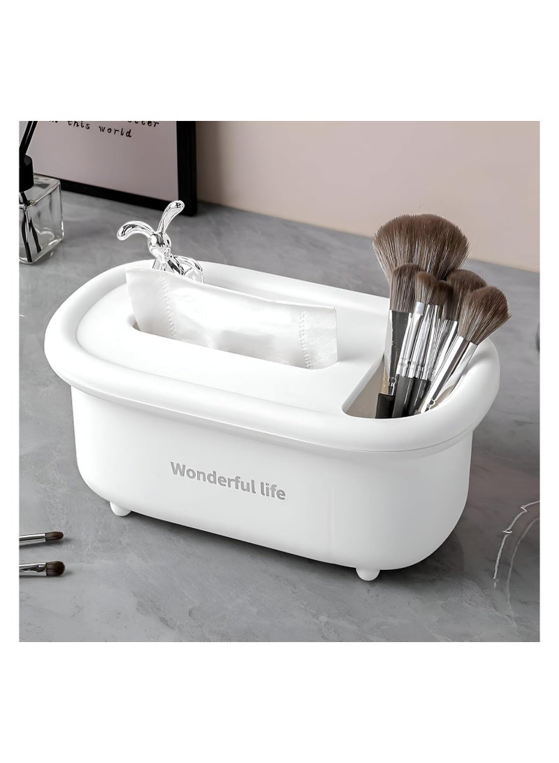 Spaceshoop This tissue box holder is ideal for bedrooms bathrooms and living rooms keeping your tissues organized and easily accessible - Image 4