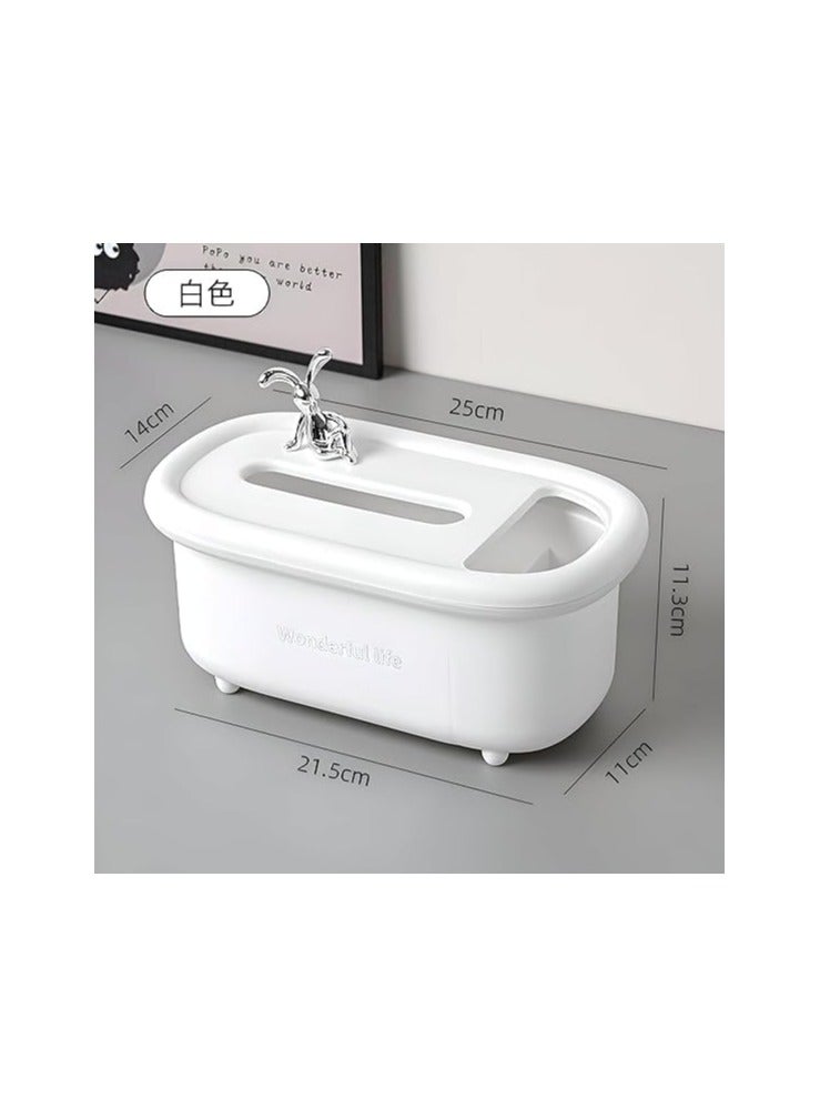 Spaceshoop This tissue box holder is ideal for bedrooms bathrooms and living rooms keeping your tissues organized and easily accessible - Image 5