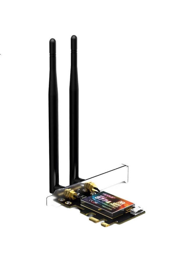 EDUP Yilian (Edup) Be200 Gigabit Gaming Wifi 7 Wireless Network Card, 8774M Tri-Band, Desktop Computer Built-In Pcie Interface, Wireless Bluetooth 5.4 Wifi Receiver-Be9715 - Image 3