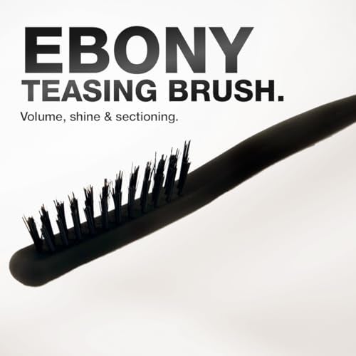 Ikonic Professional Teasing Brush with Ionic Technology, Adds Volume, Anti Static, Adds Shine, Sectioning Brush, Back Combing, Heat Resistant, All Hair Types, Salon & Personal Use - Image 2